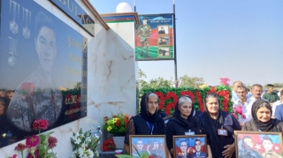 Kürdəmirdə şəhidin adını daşıyan bulağın açılışı olub  - FOTO