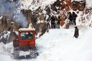 Quba-Xınalıq yolu bağlanıb