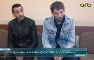 Məşhur futbolçunun maşınından oğurluq edənlər saxlanılıb - VİDEO