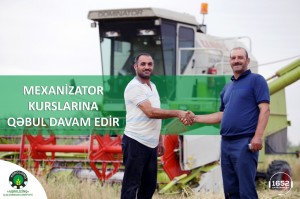 "Aqrolizinq" mexanizator kurslarına qəbulu davam etdirir