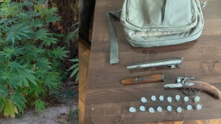 Операция в Хызынском районе:  обнаружены оружие, боеприпасы, кусты конопли