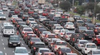 Bakıda bəzi küçə və prospektlərdə tıxac müşahidə olunur 