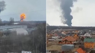 Zelenski:  “Rusiya raketləri Vinnitsa aerodromunu məhv etdi”  - VİDEO