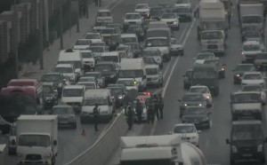 Ziya Bünyadov prospektində qəza - FOTO