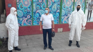 Saatlıda yaşadığı ünvanı tərk edən koronavirus xəstəsi tutuldu  - FOTO