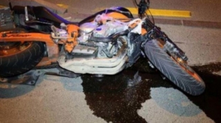 Qəzaya düşən motosiklet sürücüsü üç gün sonra öldü 