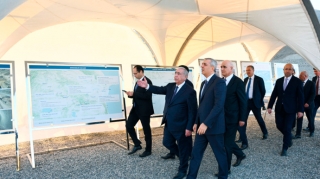 Zəngəzur dəhlizi üzrə görülən işlərlə tanış oldular - FOTOLAR 