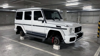 Задержаны подозреваемые в краже колес автомобиля Gelandewagen 