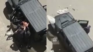 Суд арестовал бросавших мусор в полицейских в Баку 