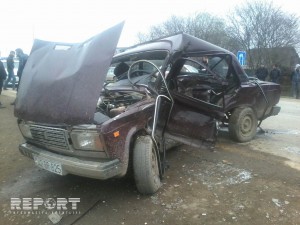 Lənkəranda ağır qəza, 1 nəfər ölüb, 5 yaralı var - FOTO