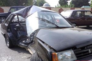 Goranboyda iki avtomobil toqquşdu: 7 yaralı