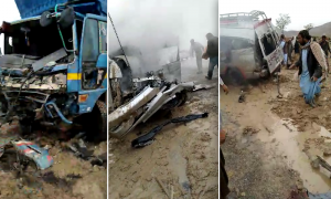 Mikroavtobus yük maşını ilə toqquşdu: 11 ölü, 7 ağır yaralı – FOTO+VİDEO