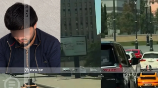 Bakıda oyuncaq maşınla əsas yola çıxan şəxs müəyyən olunub - VİDEO 