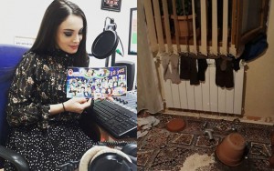 Aparıcının evinə ikinci dəfə oğru girdi: 30 min dollar dəyərində ziyan - FOTO 