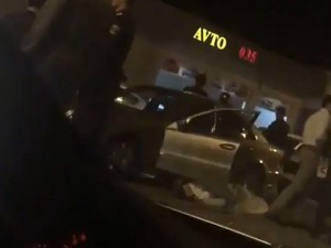 Bakıda sükan arxasında sürücünün ürəyi dayandı - VİDEO