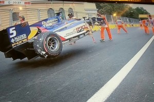 “Formula 2” yarışında qəza - FOTO