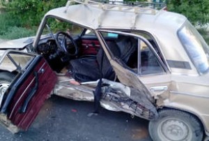 Minik maşını yük avtomobili ilə toqquşub, xəsarət alanlar var