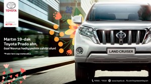 "Toyota Land Cruiser Prado"-dan özəl Novruz hədiyyəsi