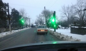 Yol polisindən Lənkərandakı svetoforla bağlı açıqlama – FOTO