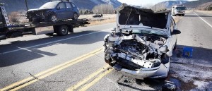 Goranboyda yol qəzası baş verib, xəsarət alan var