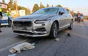 “Volvo” motosikletlə toqquşdu: ata-ana öldü, uşaqları isə ağır yaralandı - FOTO