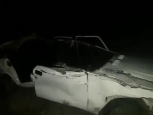 Bakı-Quba yolunda "Jiquli" "Qazel"ə çırpıldı: 3 nəfər xəsarət aldı - VİDEO