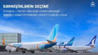 Heydər Əliyev Beynəlxalq Aeroportu 10 ən populyar istiqaməti təqdim edib 