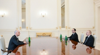 Prezident qəbul keçirdi - FOTOLAR 