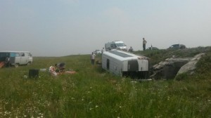 Yevlaxda yol qəzasında 2 nəfər ölüb, 20 nəfər yaralanıb - SİYAHI