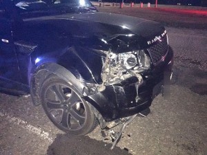 "Range Rover" iki iribuynuzlu heyvanı vurub - Saatlıda