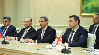 Aşqabadda Orta Dəhliz üzrə dördtərəfli dəmir yolu əməkdaşlığı müzakirə olunub - FOTOLAR