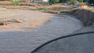 Ağdamda sel - Yollar yuyuldu, qaz xətti zədələndi - FOTOLAR