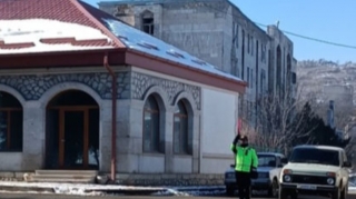 Şuşada 20 Yanvar faciəsi şəhidlərinin xatirəsi bir dəqiqəlik sükutla yad edilib - FOTO 