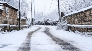 Azərbaycanın rayonlarına qar yağdı - FAKTİKİ HAVA 