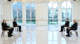 Prezident Paraqvayın yeni səfirininin etimadnaməsini qəbul etdi - FOTO 