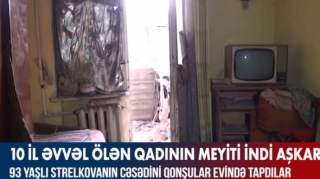 В Гяндже обнаружено тело умершей 10 лет назад женщины  - ВИДЕО