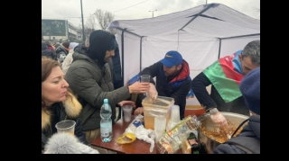 Lvovda soydaşlarımız üçün səyyar qida məntəqələri yaradılıb 