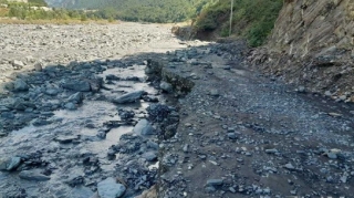 Qəbələnin Laza kəndinə alternativ yol ilə gediş-gəliş tə­min olunub  - FOTO