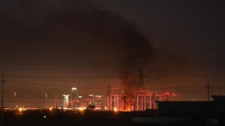 Ərbildə hava limanı vuruldu - VİDEO