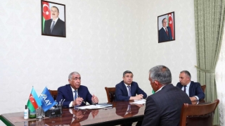 AAYDA rəhbərliyi Naftalan şəhərində vətəndaşları qəbul edib - FOTO - VİDEO 