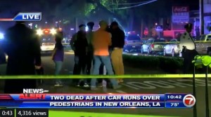 Maşın piyadaları vurdu: 2 ölü, 3 yaralı  - VİDEO