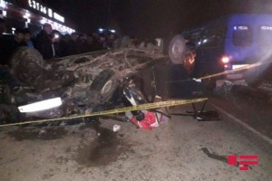 Gürcüstanda azərbaycanlılar qəzaya düşüb - Ölən və yaralılar var