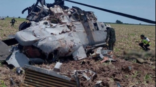 Narkobaronun tutulmasında iştirak edən 14 nəfər helikopter qəzasında öldü 