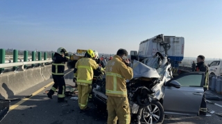 Tayvanda 20 avtomobil toqquşub, ölənlər və yaralılar var - VİDEO