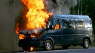 Biləsuvarda "QAZel" yanıb