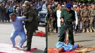 Uşaq qatilləri insanların gözü qarşısında güllələndi  – FOTO