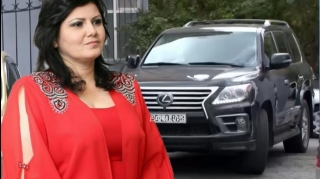 Aşıq Zülfiyyə verilişə bahalı "LEXUS"U ilə gəldi - VİDEO 