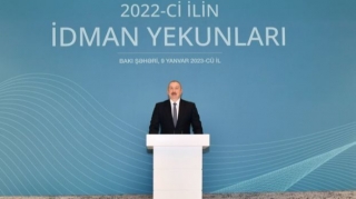 Президент Ильхам Алиев принял участие в церемонии, посвященной спортивным итогам прошлого года
