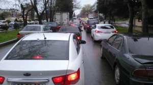 Tbilisi prospektində tıxacın qarşısı alınacaq - FOTO