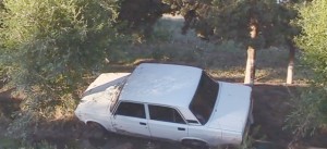 Samuxda “07” yoldan çıxaraq aşdı – VİDEO